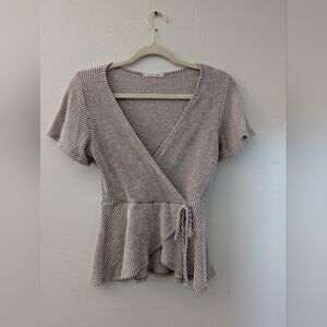Woman Size Large Peplum Top